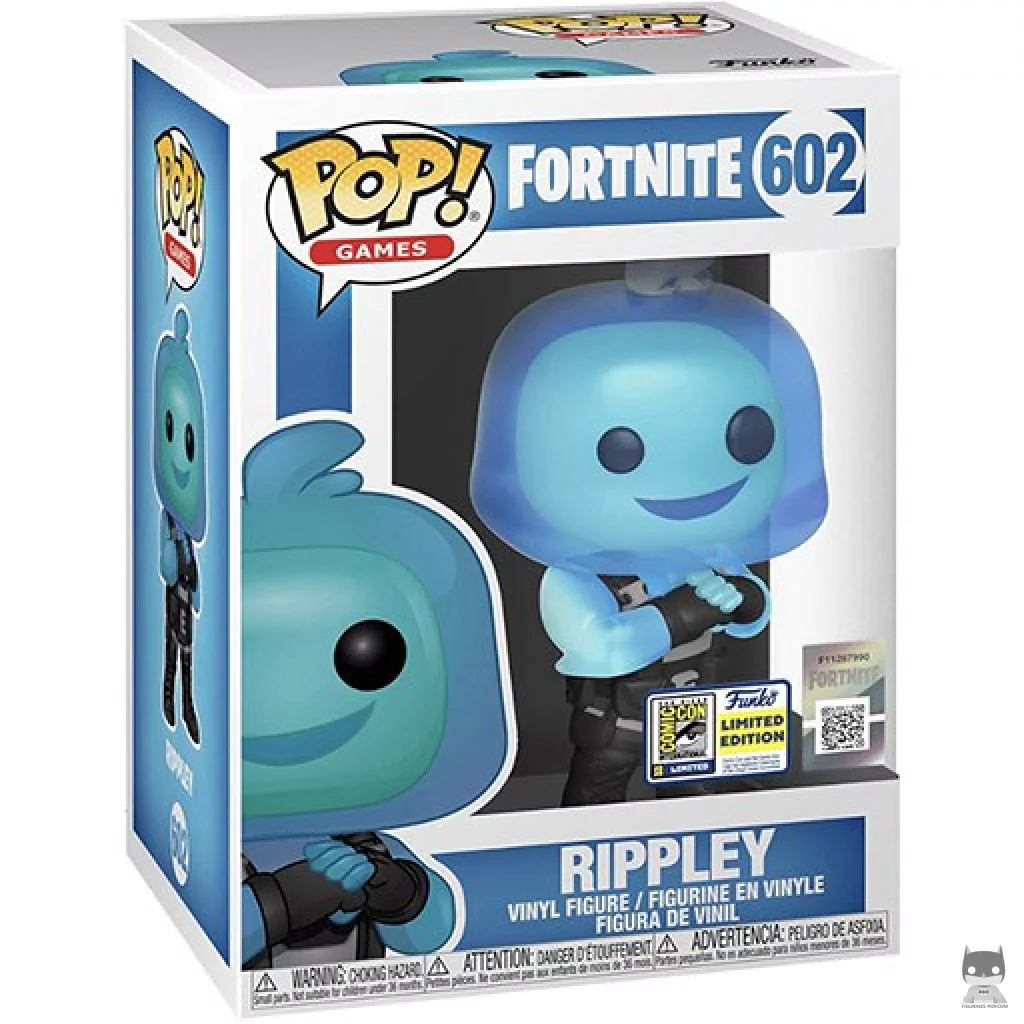 Rippley Funko Pop! figure in its box