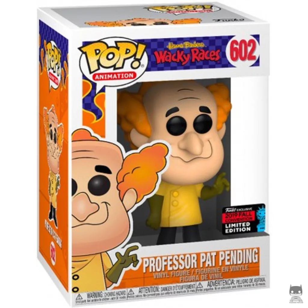 Professor Pat Pending Funko Pop! figure in its box