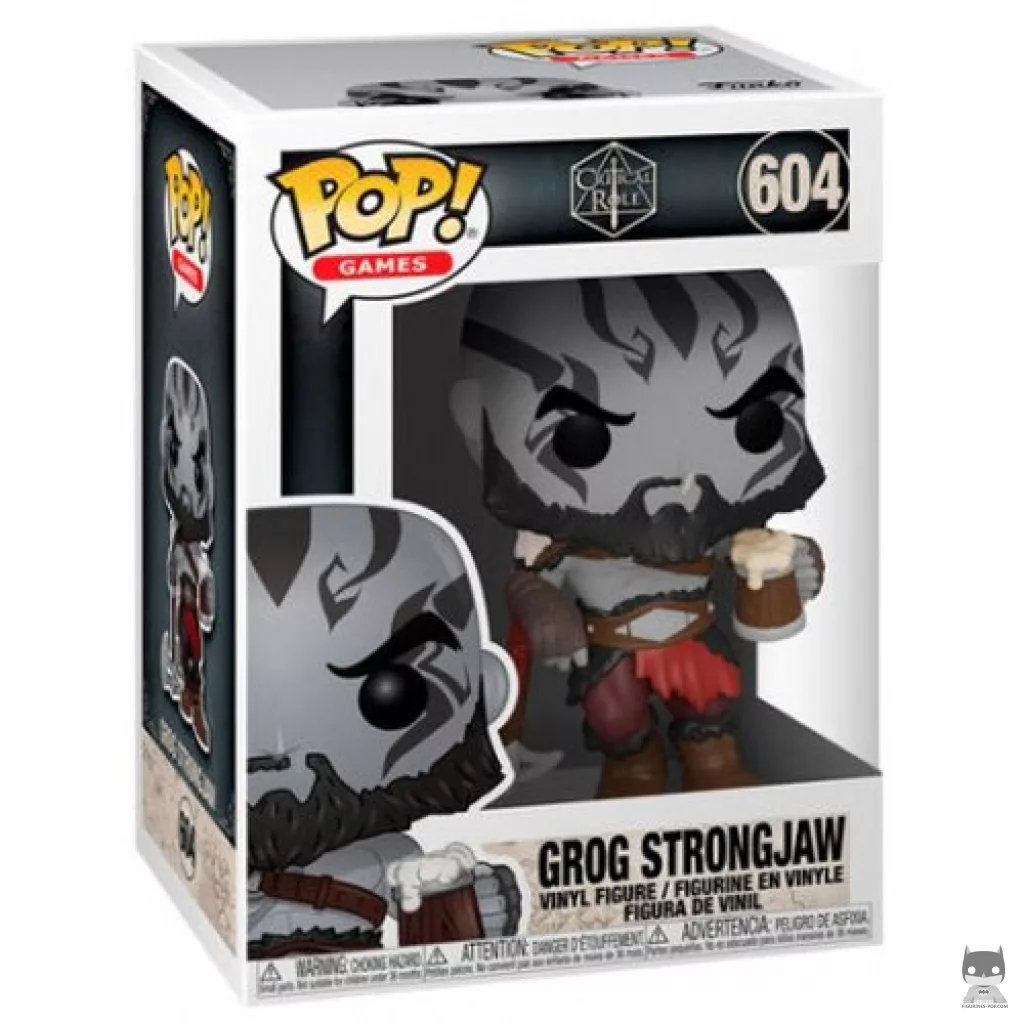 Grog Strongjaw Funko Pop! figure in its box