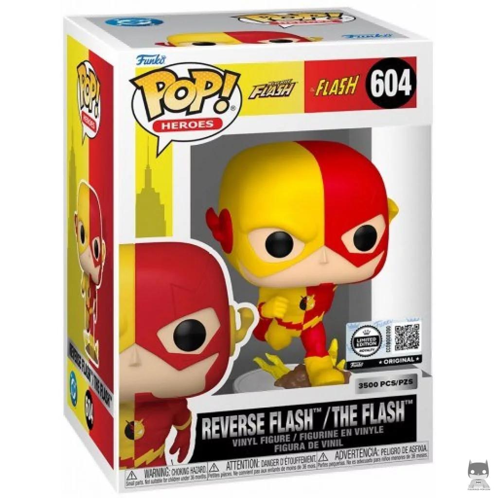 Reverse Flash / The Flash Funko Pop! figure in its box