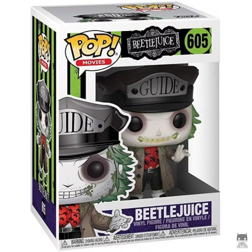 Beetlejuice Funko Pop! figure in its box
