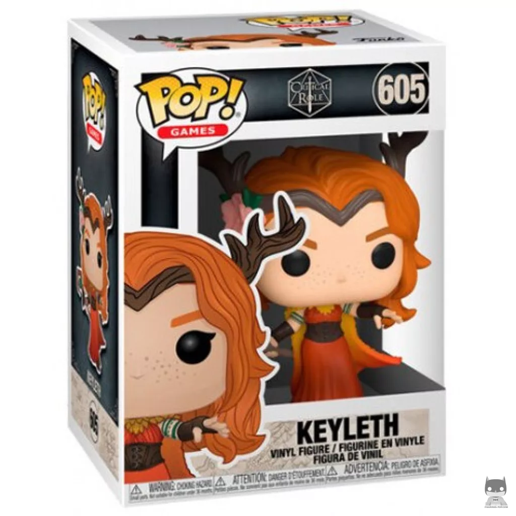 Keyleth Funko Pop! figure in its box