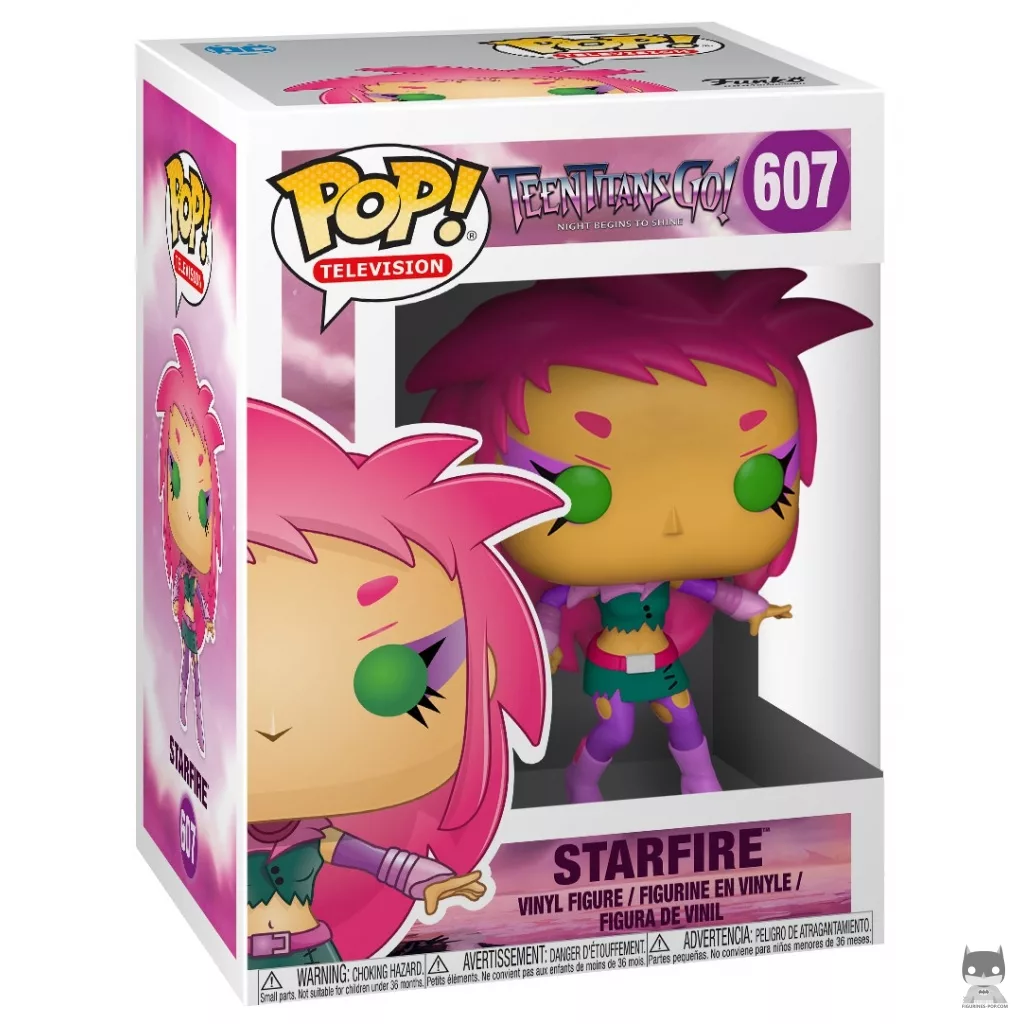 Starfire Funko Pop! figure in its box