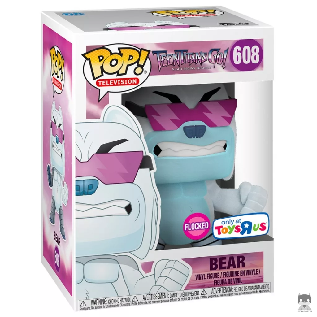 Cee-Lo Bear (Flocked) Funko Pop! figure in its box
