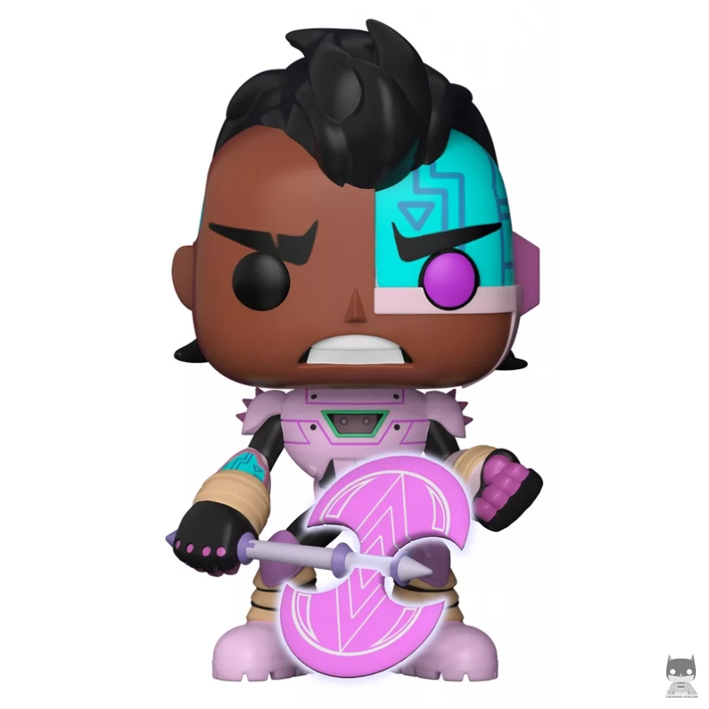 Cyborg with Axe Funko Pop! figure (Teen Titans Go!)