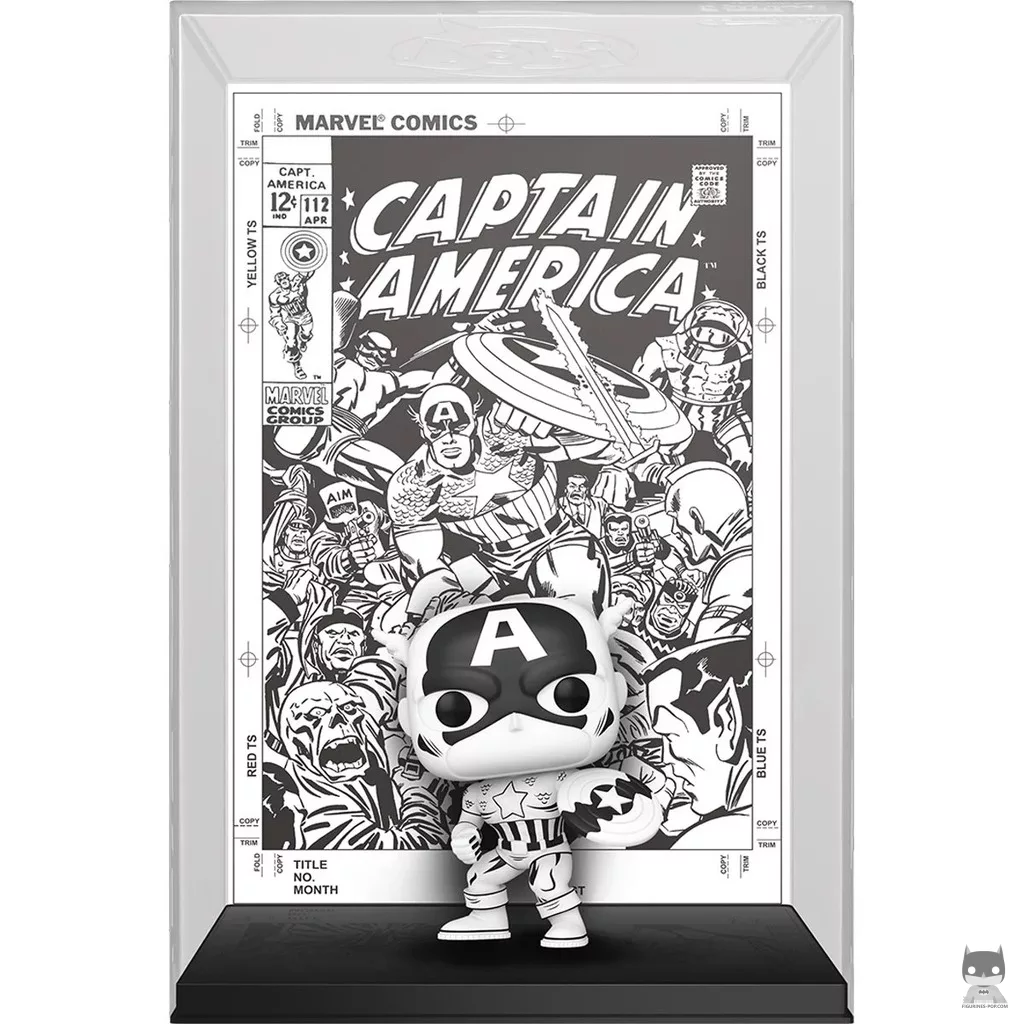 Captain America (Black & White) Funko Pop! figure (Marvel Comics)