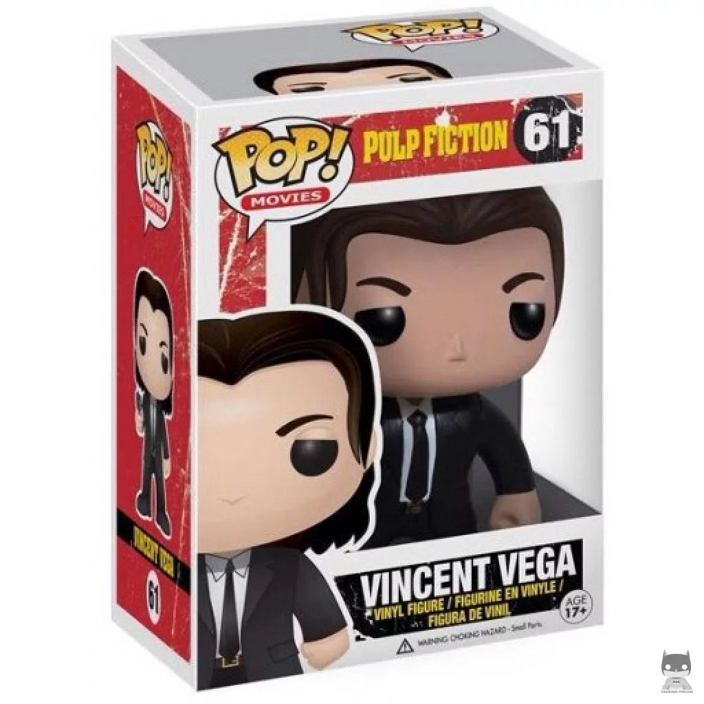 Vincent Vega Funko Pop! figure in its box