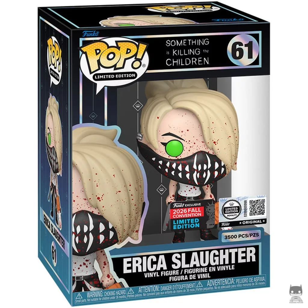 Erica Slaughter Funko Pop! figure in its box