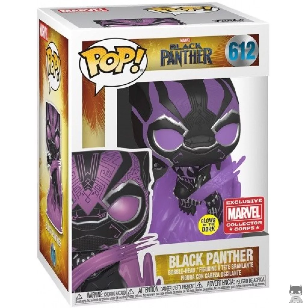 Black Panther Funko Pop! figure in its box