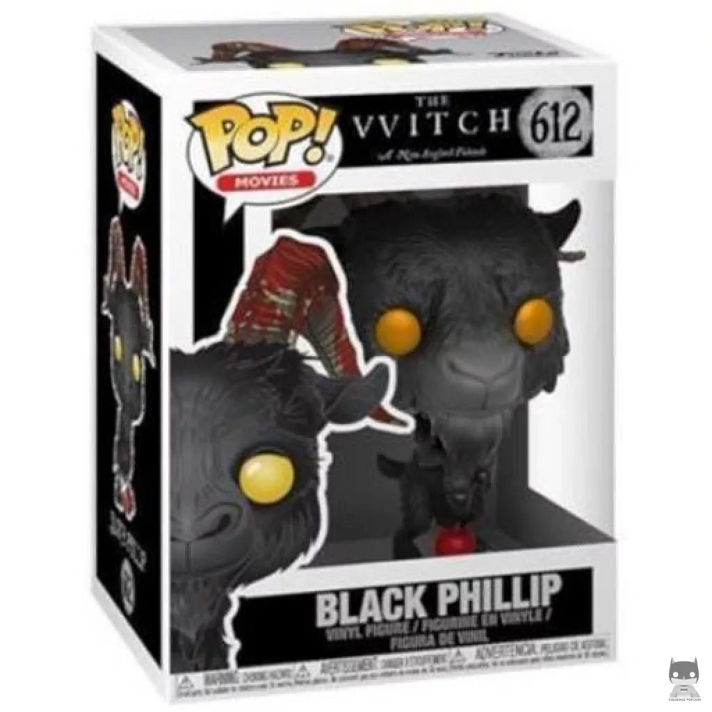 Black Phillip Funko Pop! figure in its box