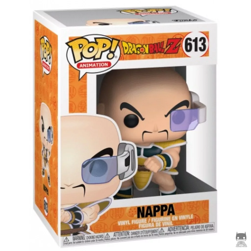 Nappa Funko Pop! figure in its box