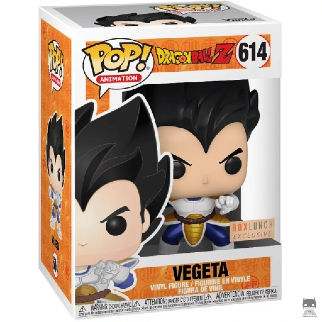 Vegeta (Metallic) Funko Pop! figure in its box