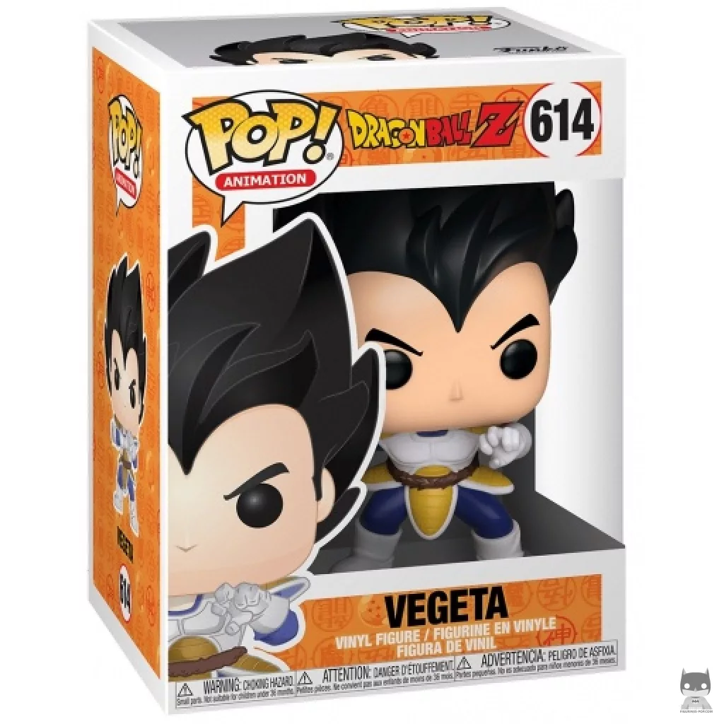 Vegeta Funko Pop! figure in its box