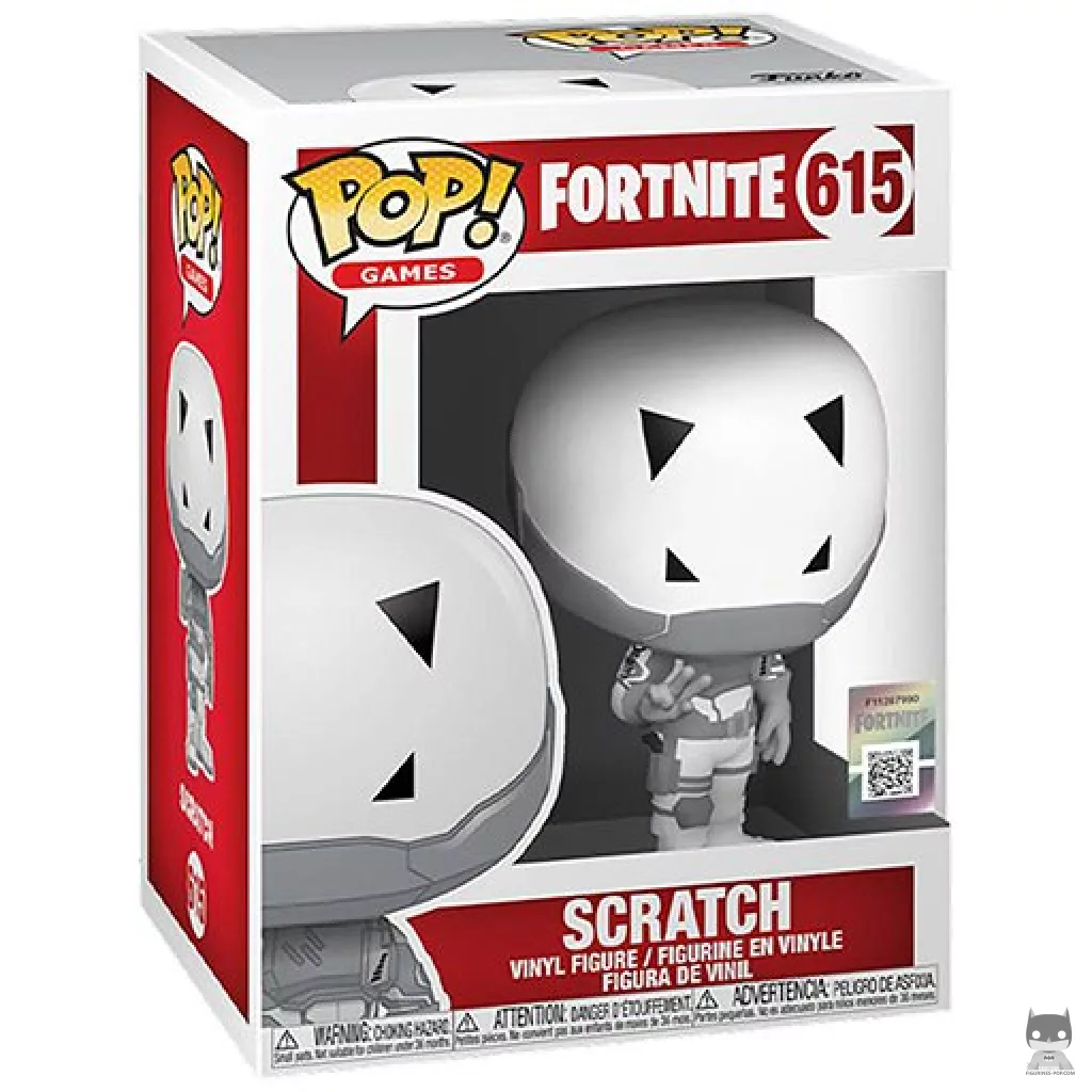 Scratch Funko Pop! figure in its box