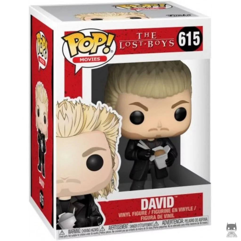 David with noodles Funko Pop! figure in its box