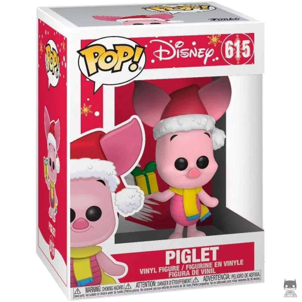 Piglet Christmas Funko Pop! figure in its box