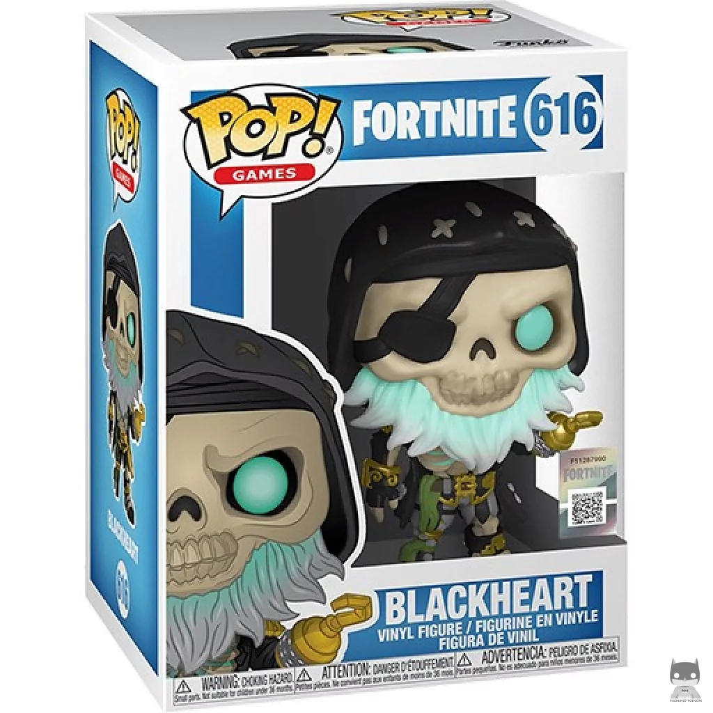 Blackheart Funko Pop! figure in its box