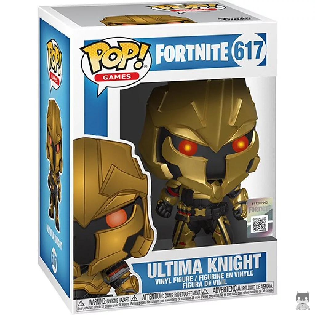 Ultima Knight Funko Pop! figure in its box
