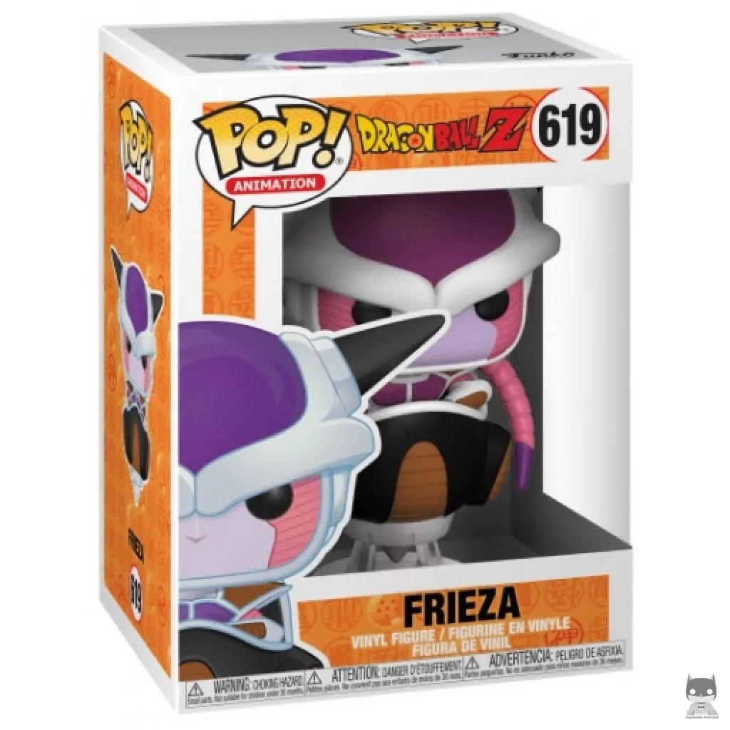 Frieza Funko Pop! figure in its box