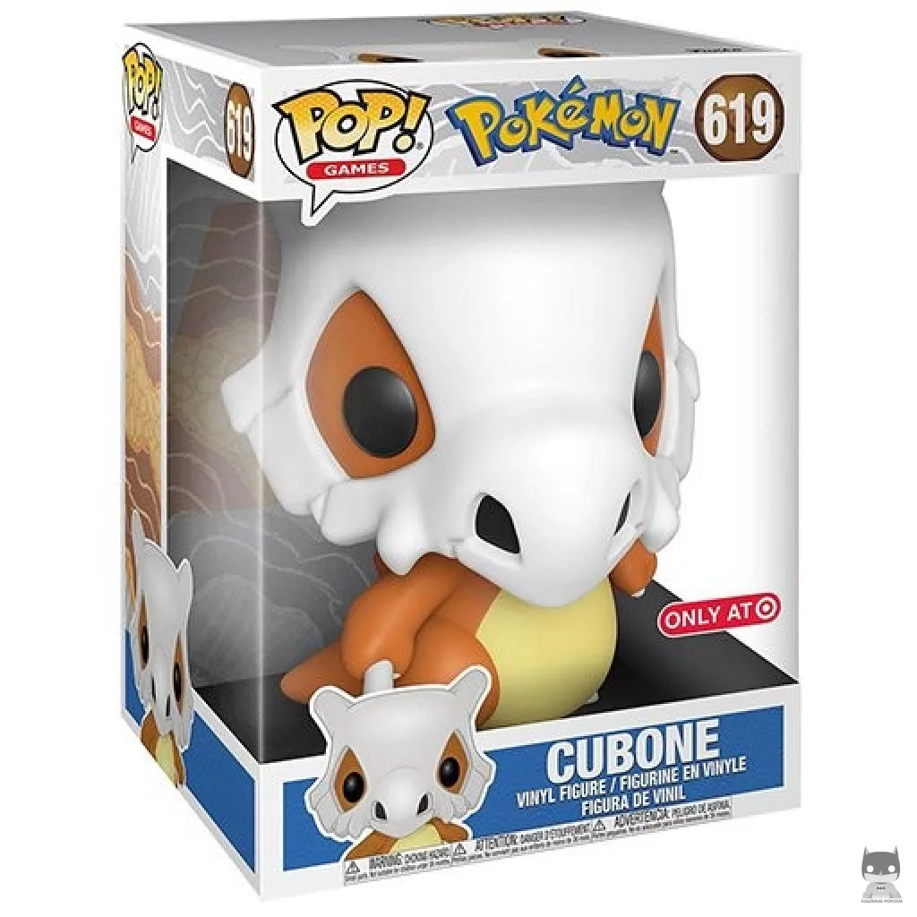 Cubone (Supersized 10'') Funko Pop! figure in its box