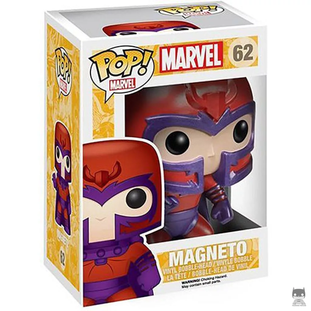 Magneto Funko Pop! figure in its box