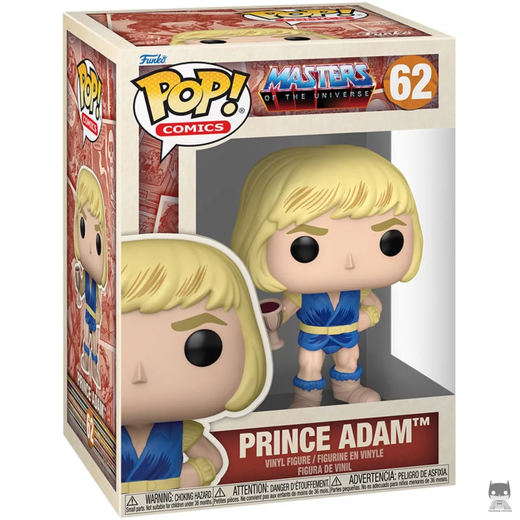 Prince Adam (Vintage) Funko Pop! figure in its box