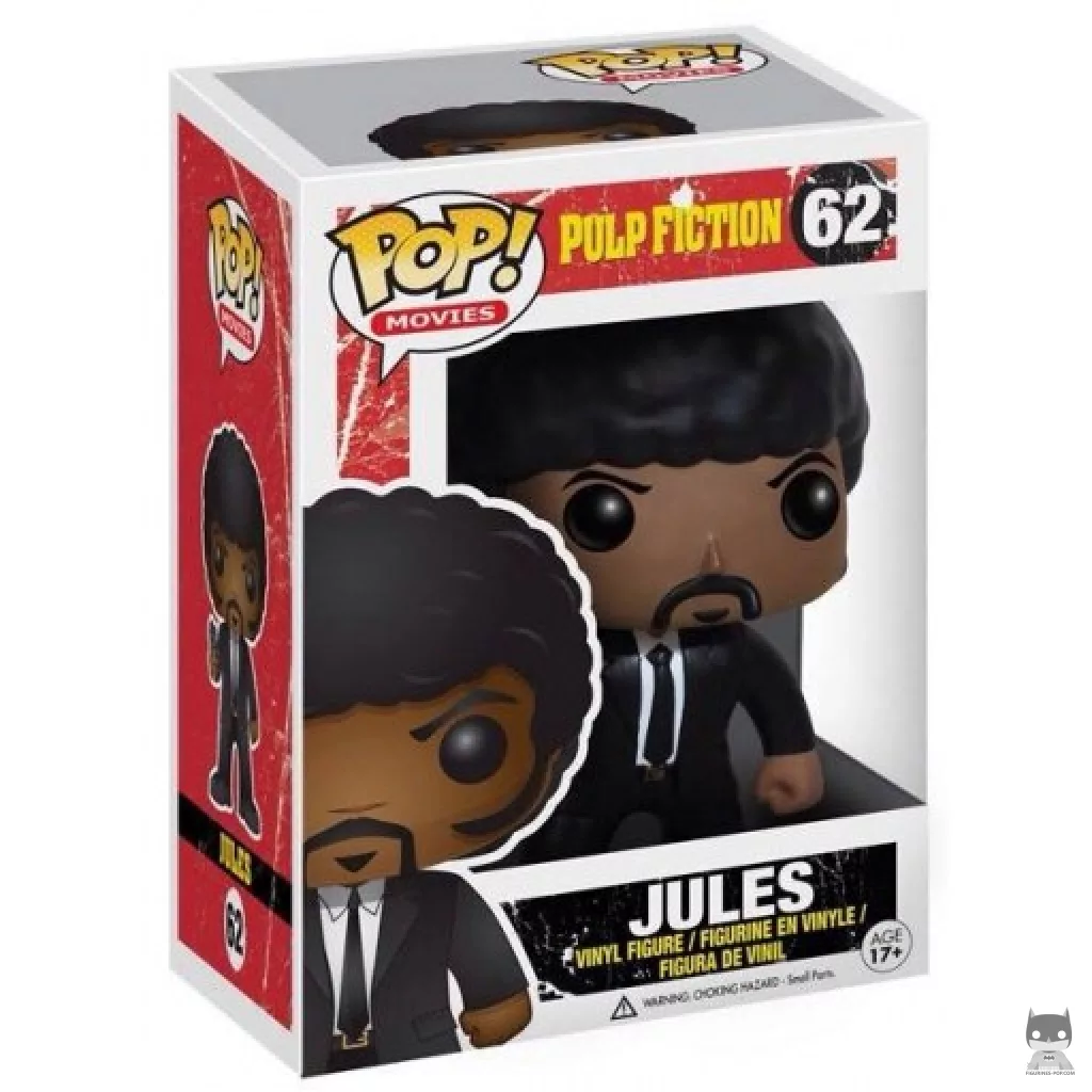 Jules Winnfield Funko Pop! figure in its box
