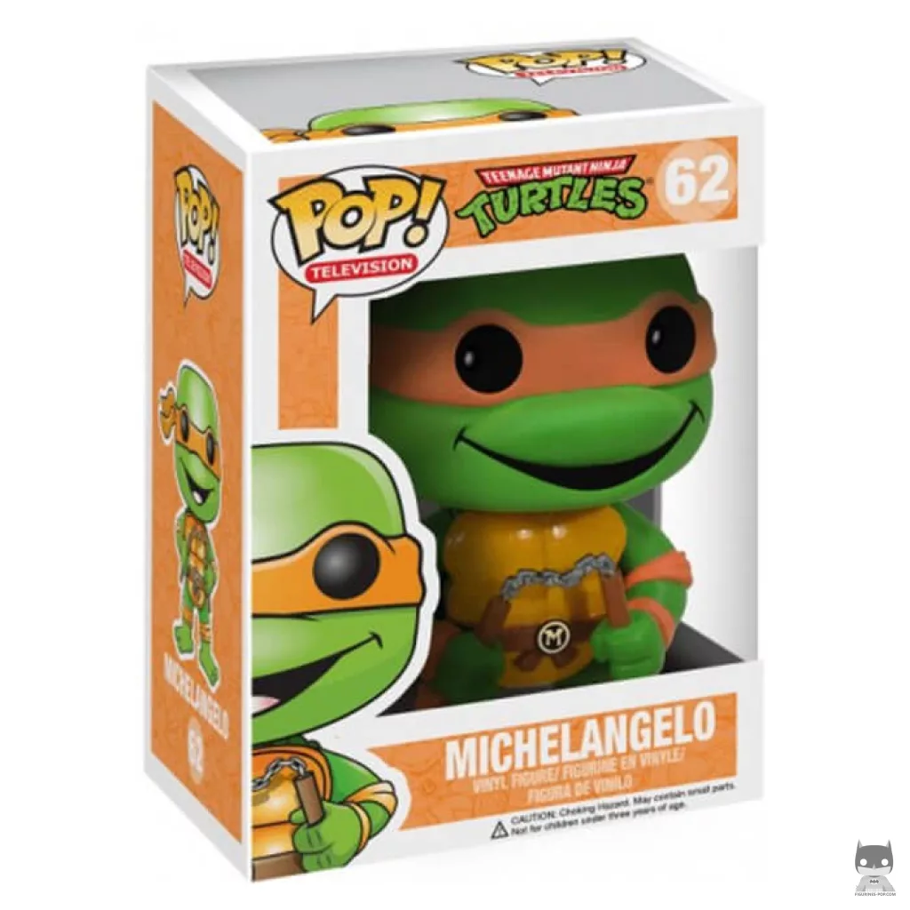 Michelangelo Funko Pop! figure in its box