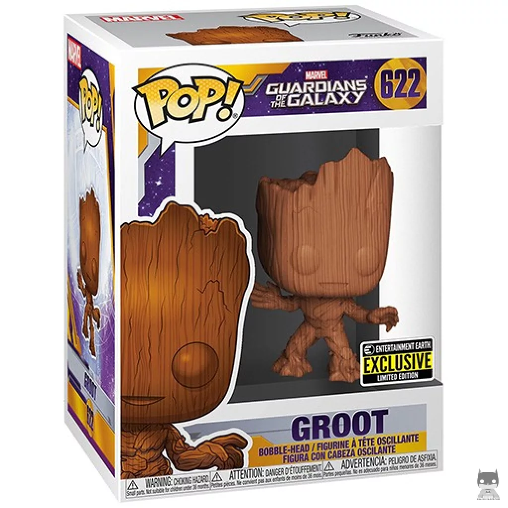 Groot (Deco) Funko Pop! figure in its box