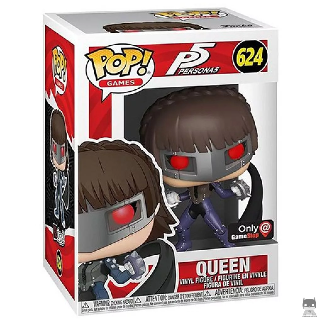 Queen (Metallic) Funko Pop! figure in its box