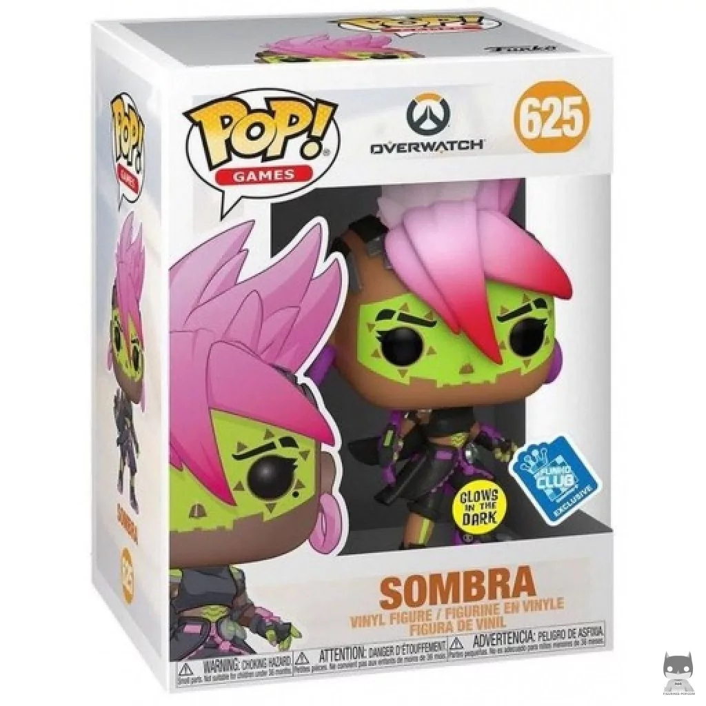 Sombra (Glow in the Dark) Funko Pop! figure in its box