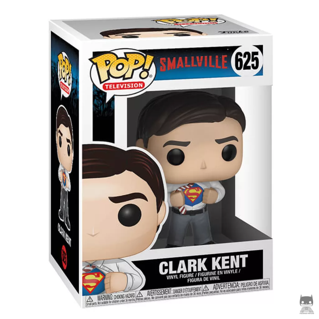 Clark Kent Funko Pop! figure in its box