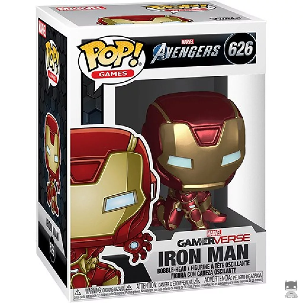 Iron Man Funko Pop! figure in its box