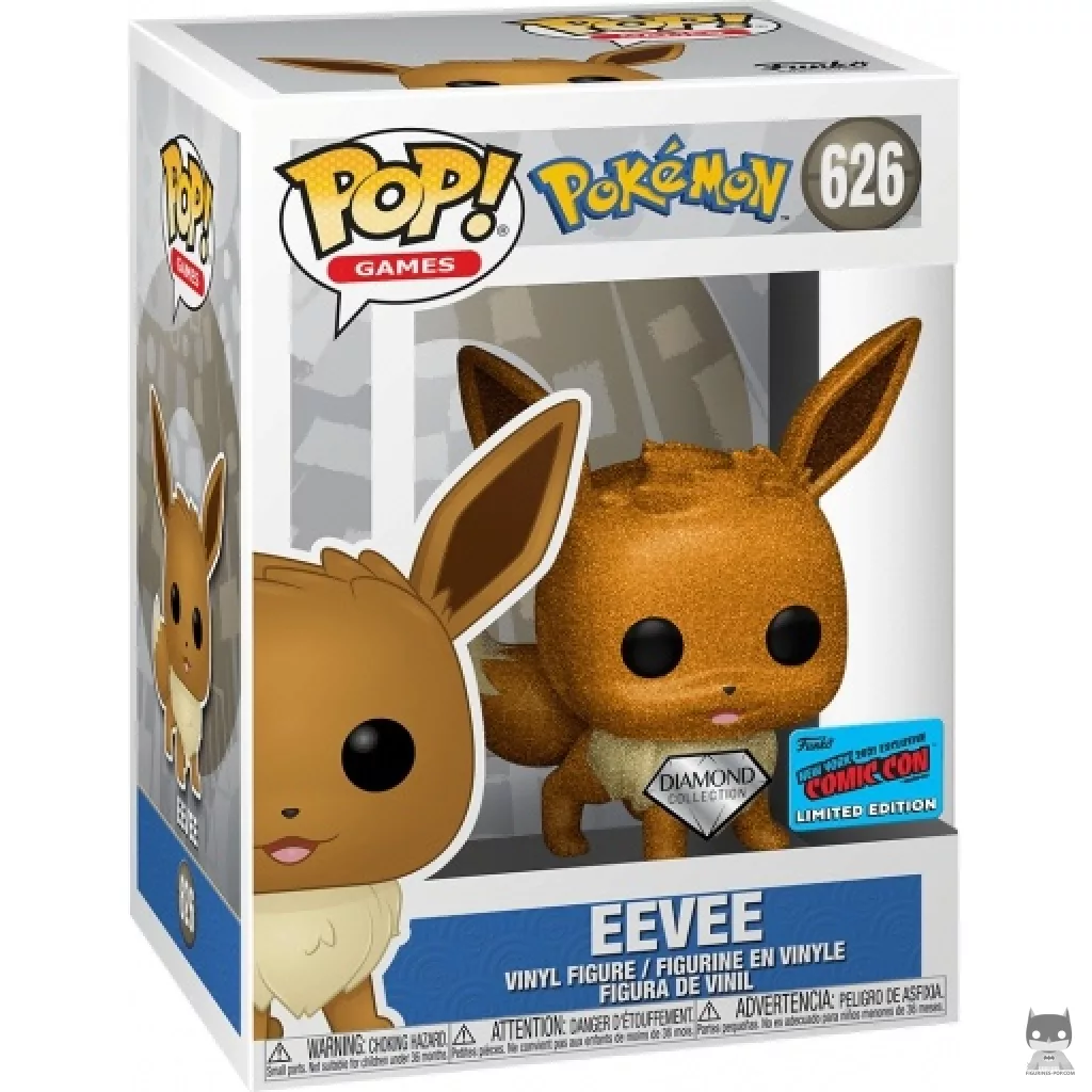 Eevee (Diamond Glitter) Funko Pop! figure in its box
