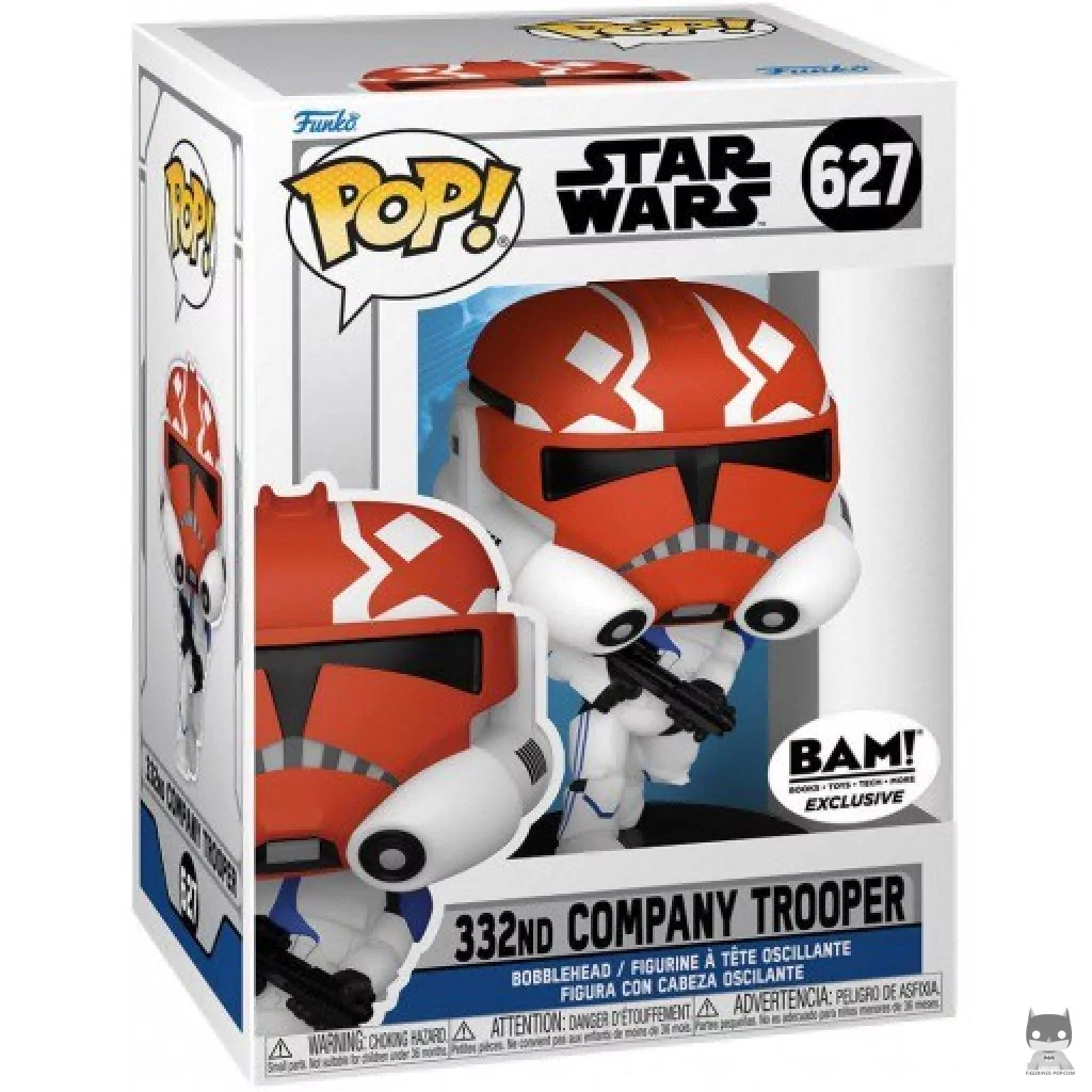 332nd Company Trooper Funko Pop! figure in its box