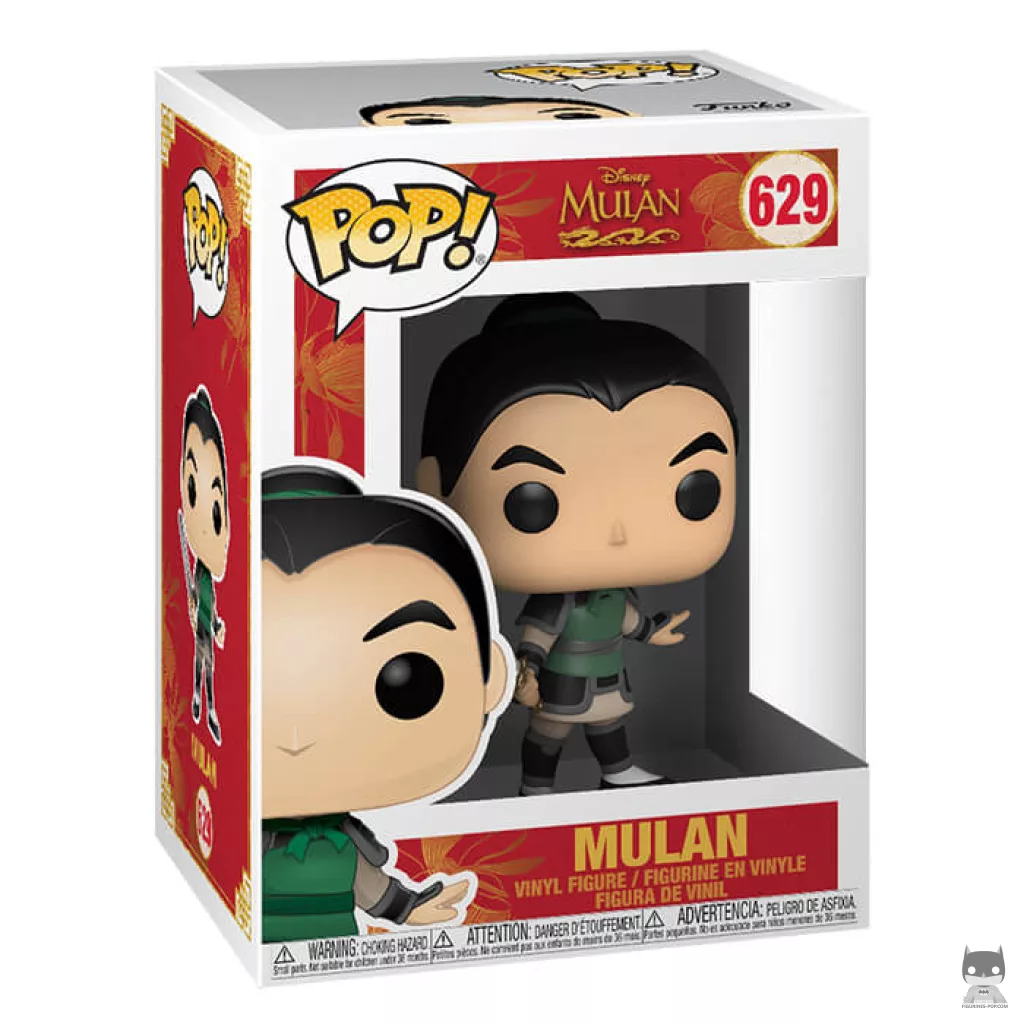 Mulan Funko Pop! figure in its box