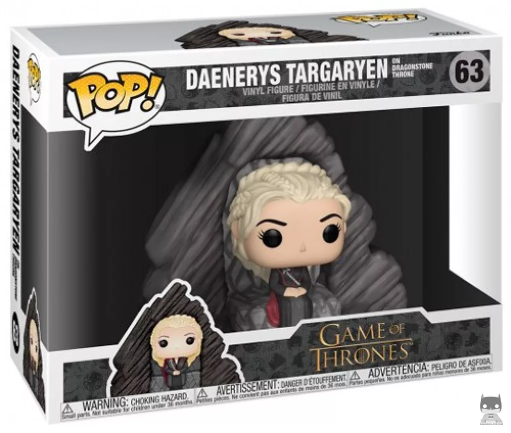 Daenerys Targaryen (Dragonstone Throne) Funko Pop! figure in its box