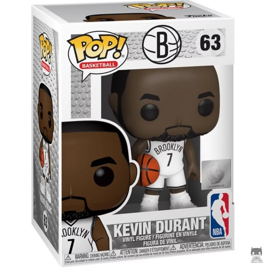 Kevin Durant Funko Pop! figure in its box