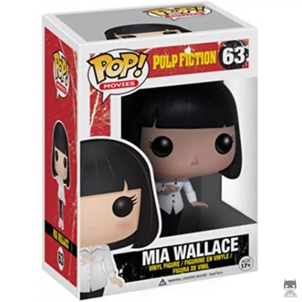 Mia Wallace Funko Pop! figure in its box