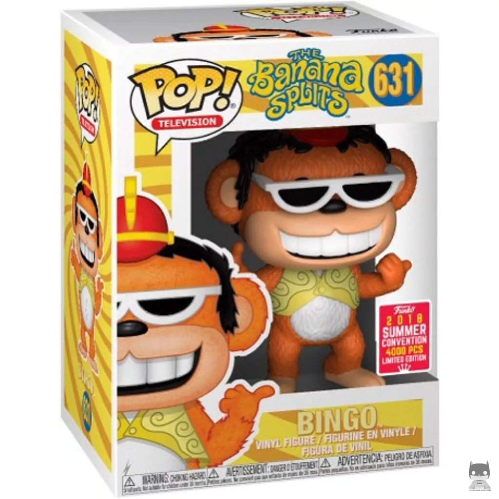 Bingo Funko Pop! figure in its box