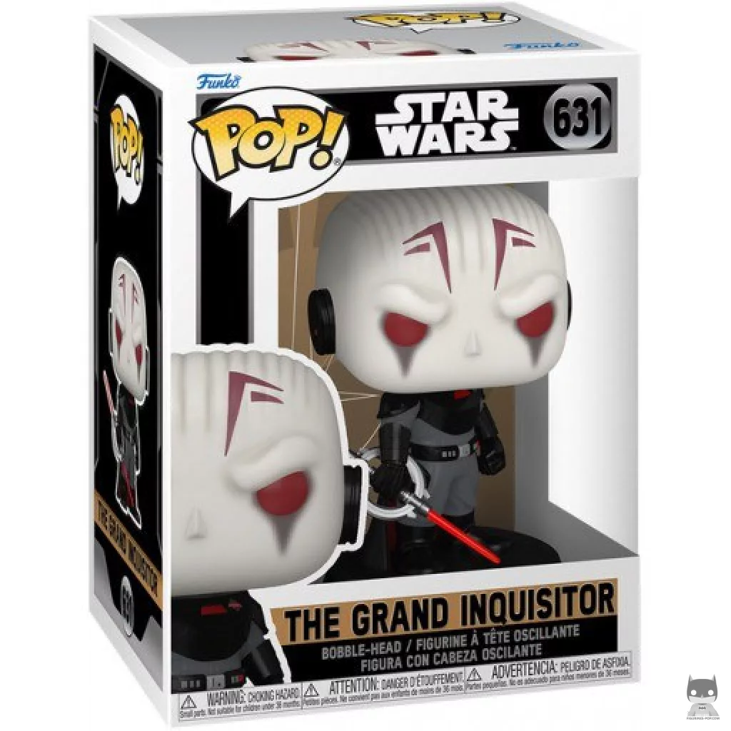 The Grand Inquisitor Funko Pop! figure in its box