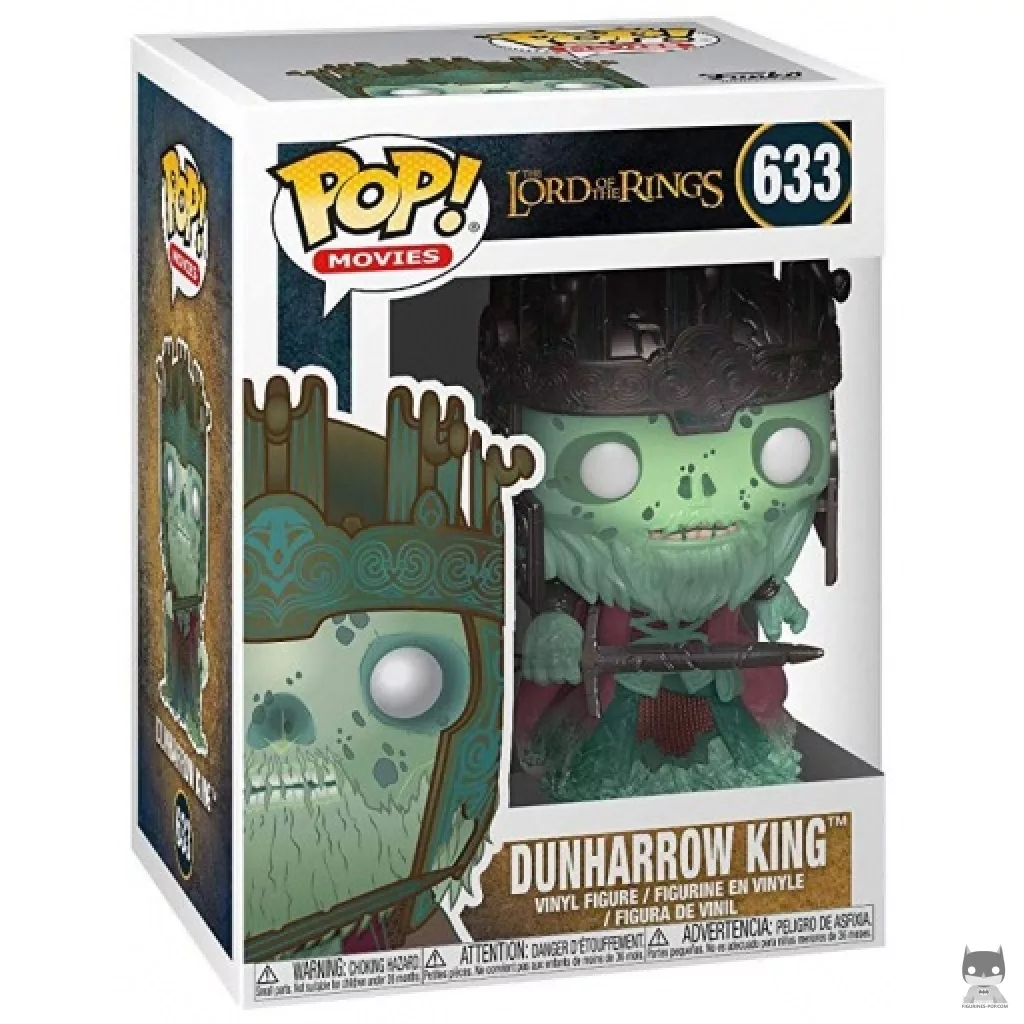 Dunharrow King Funko Pop! figure in its box