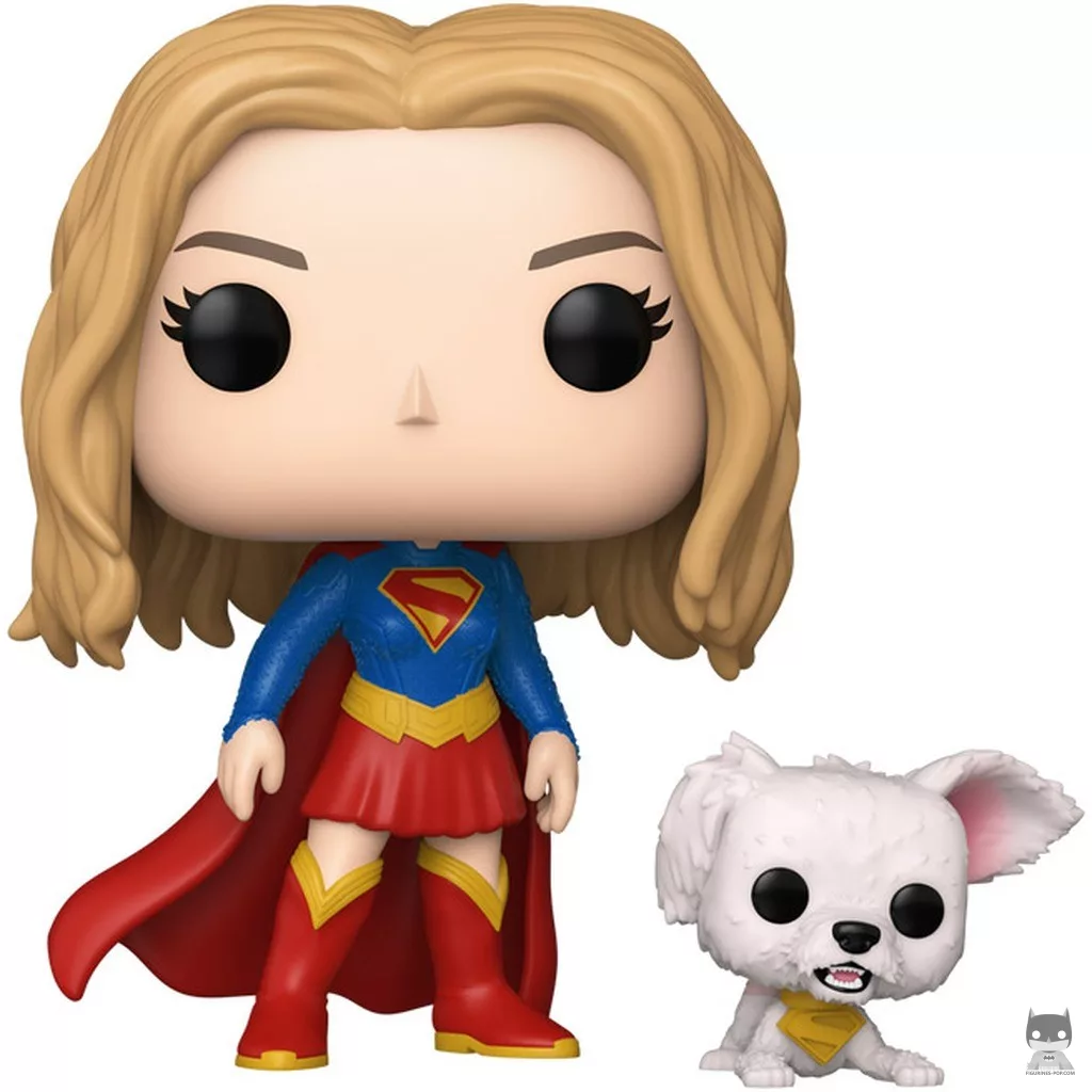 Supergirl with Puppy Krypto Funko Pop! figure (Supergirl)