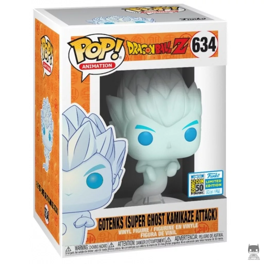 Gotenks Super Ghost Kamikaze Attack Funko Pop! figure in its box