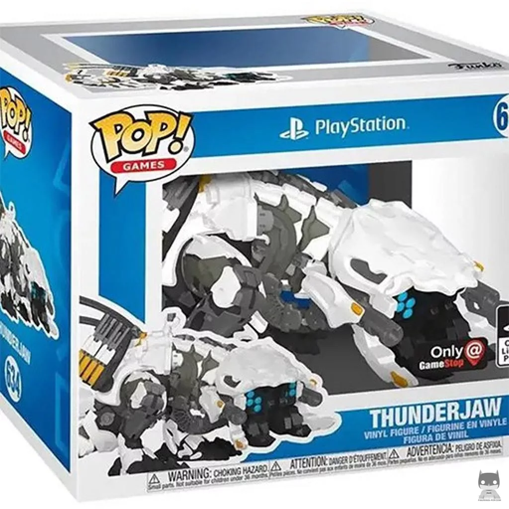 Thunderjaw (Supersized) Funko Pop! figure in its box