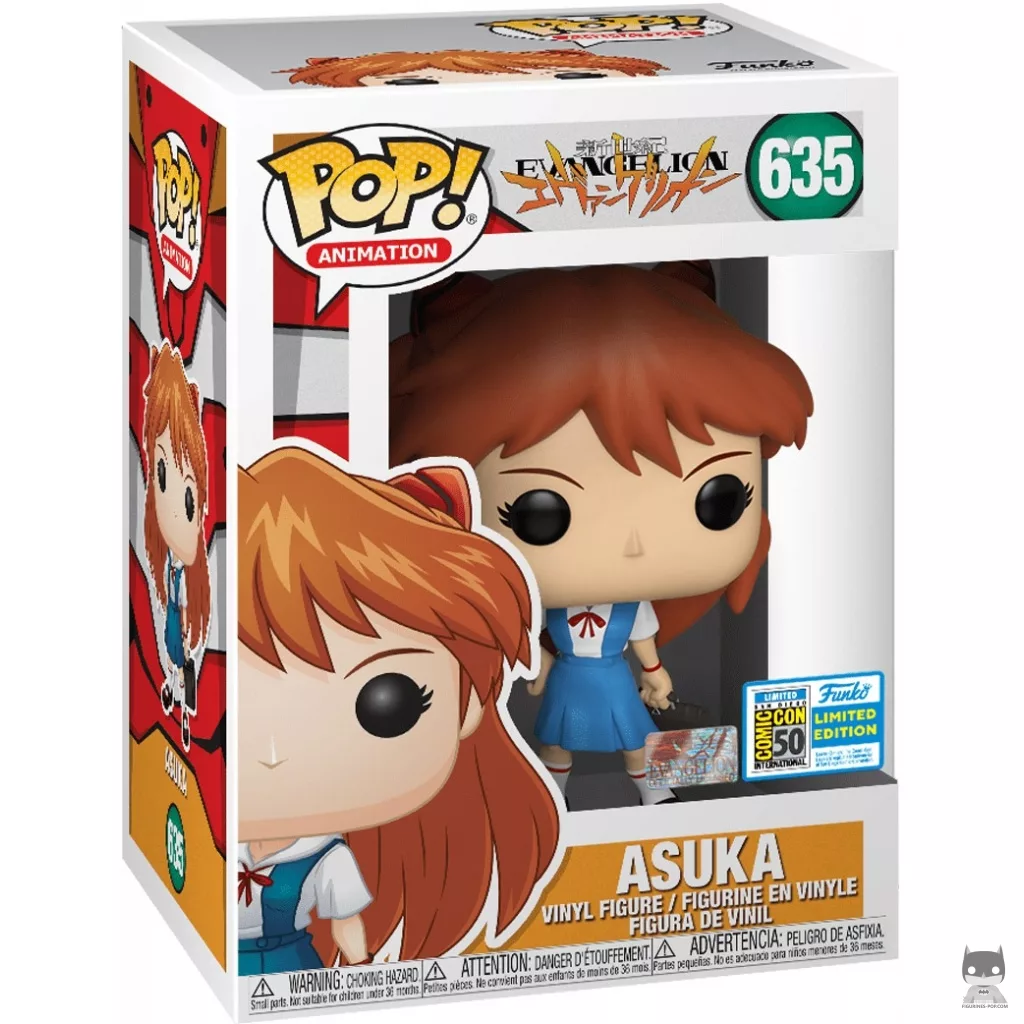 Asuka Funko Pop! figure in its box