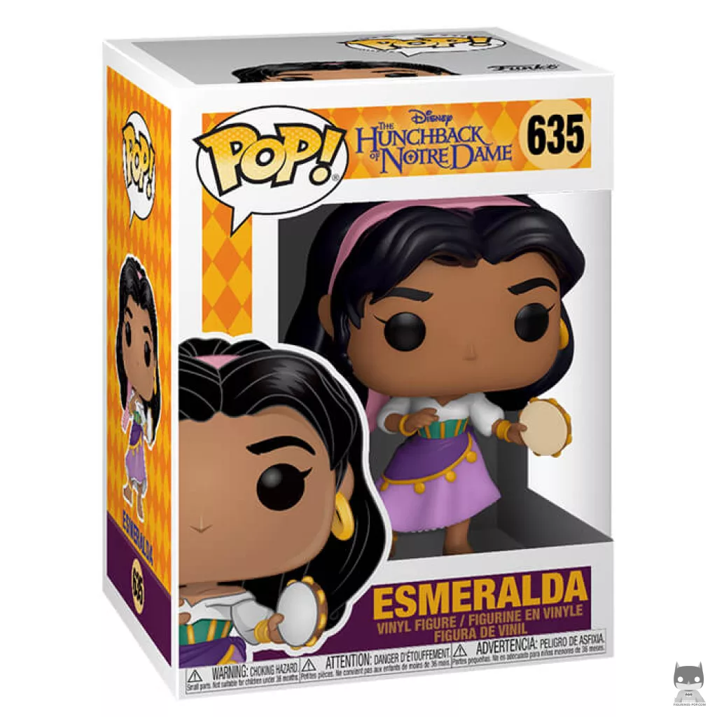 Esmeralda Funko Pop! figure in its box