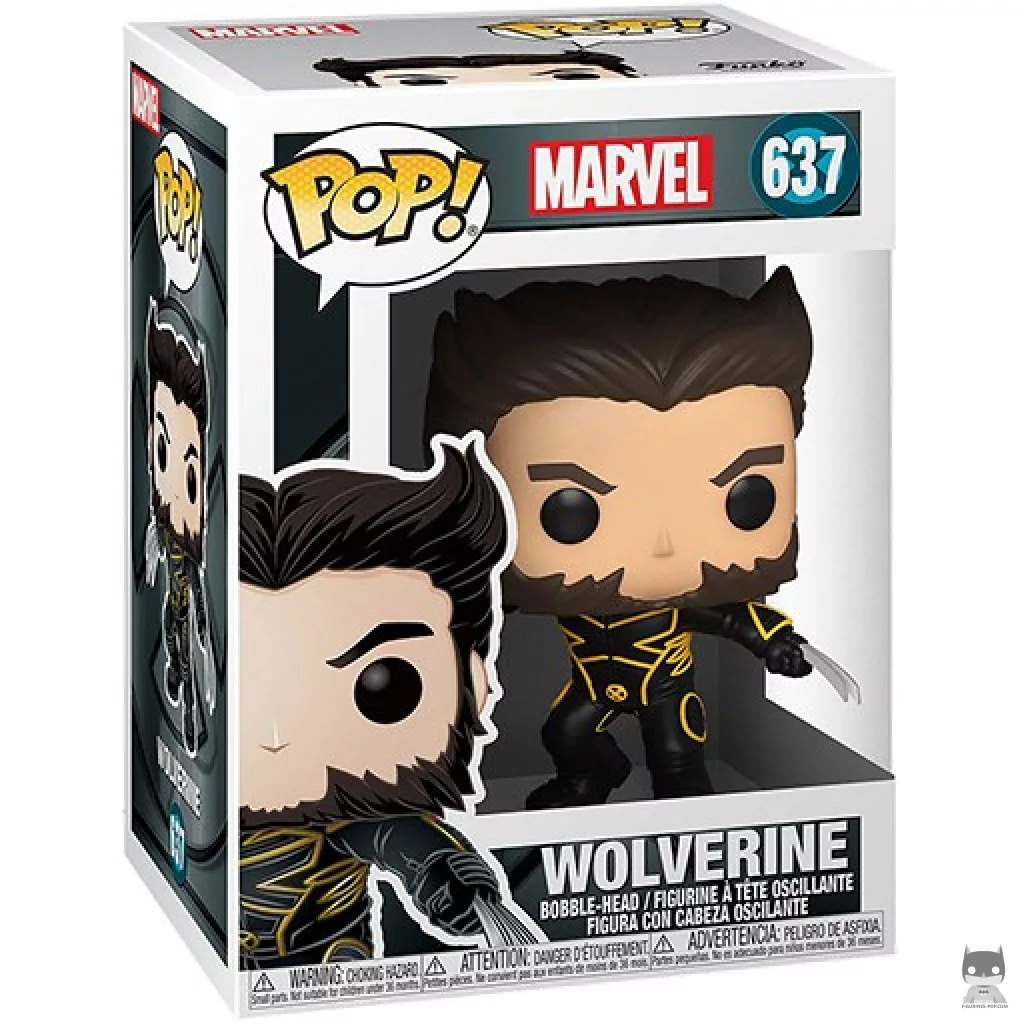 Wolverine Funko Pop! figure in its box