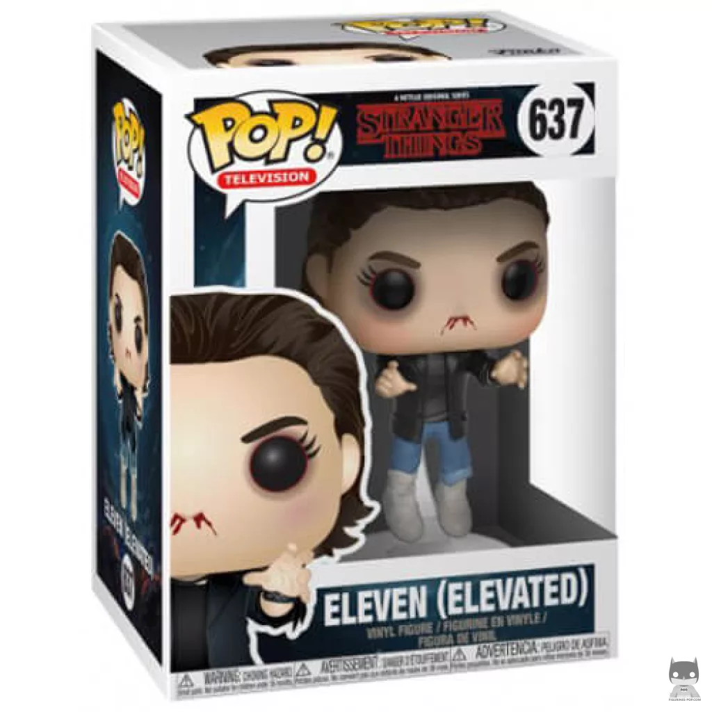 Eleven elevated Funko Pop! figure in its box