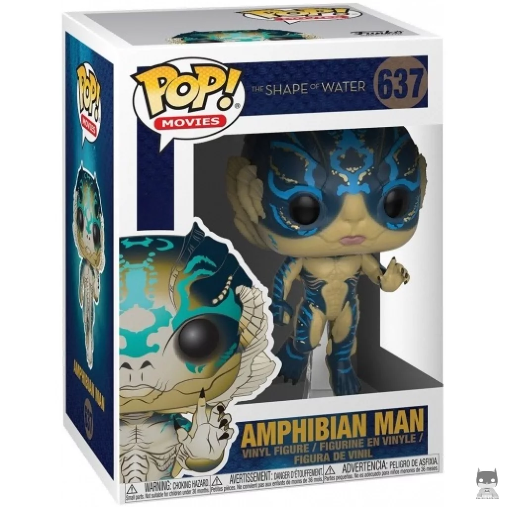Amphibian Man Funko Pop! figure in its box